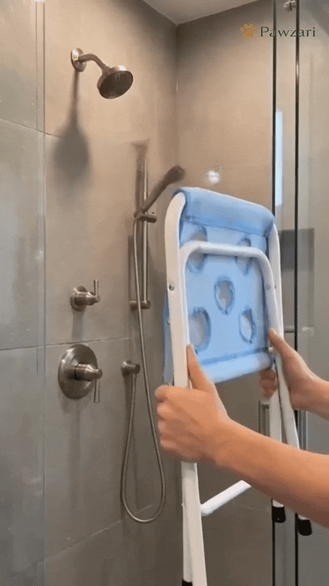 Pawzari™ GroomEase Pro — Foldable Pet Grooming Station