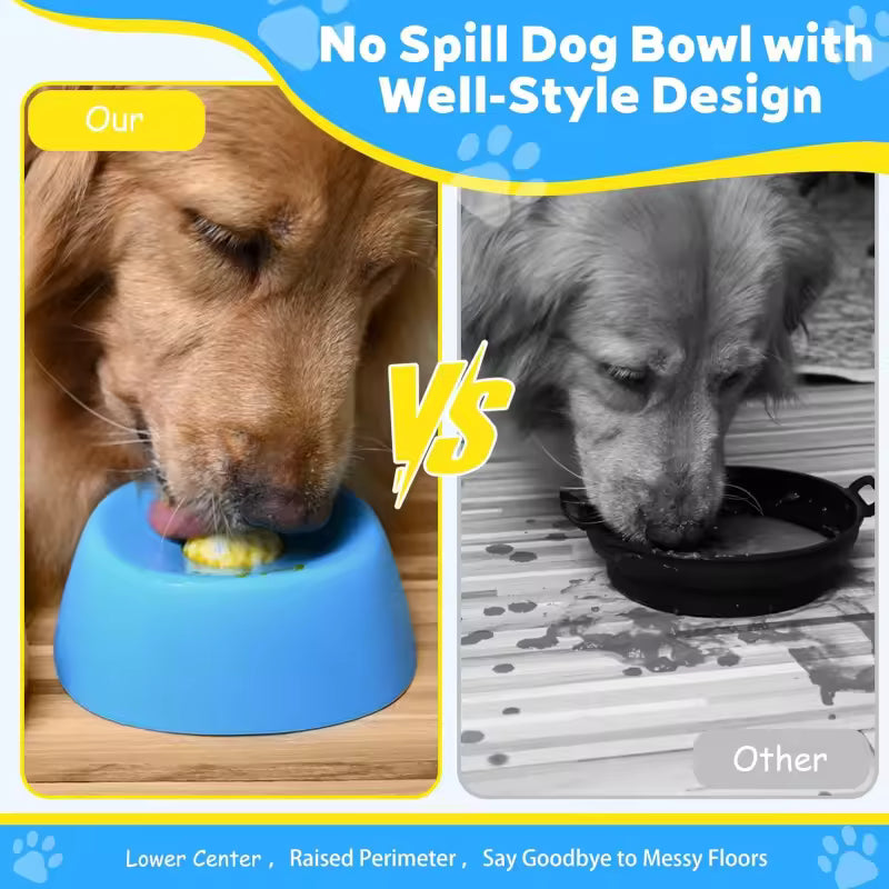 Pawzari™ Slow Feeder Lick Bowl